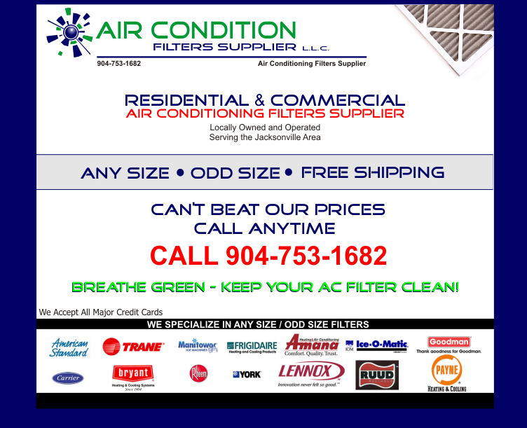 ac filters supplier air conditioning filters in jacksonville fl ac filter size